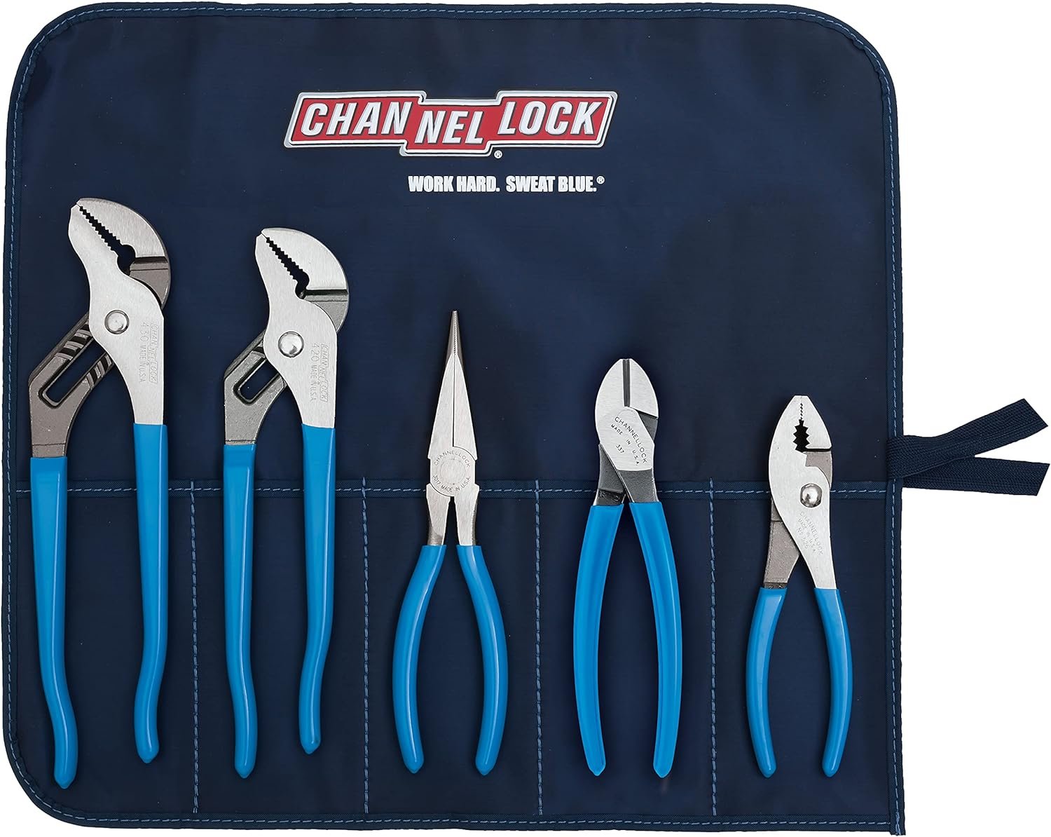 Channellock TOOL ROLL-3 5 Piece Pliers Set Review