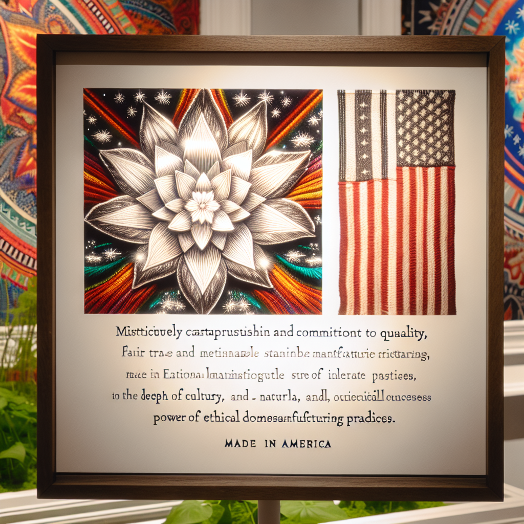 What Is The Role Of American-made Products In Promoting Fair Trade And Ethical Practices?